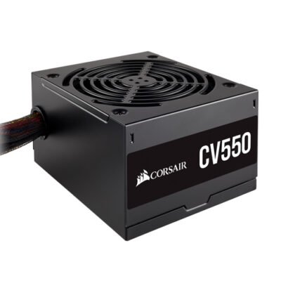 CORSAIR CV550 - 550 WATT 80 PLUS BRONZE CERTIFIED POWER SUPPLY