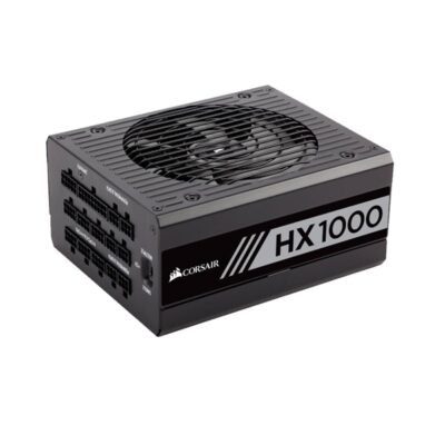 CORSAIR HX1000 – 1000 WATT 80 PLUS PLATINUM CERTIFIED FULLY MODULAR POWER SUPPLY