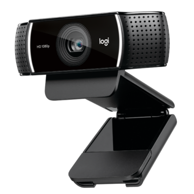 LOGITECH C922 PRO HD STREAM WEBCAM SERIOUS STREAMING WEBCAM. HYPER-FAST HD 1080P