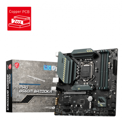 MSI MAG B560M BAZOOKA 11TH GEN MOTHERBOARD