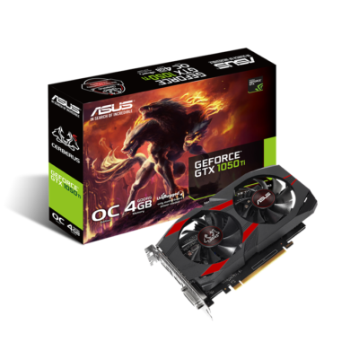 ASUS CERBERUS GTX 1050Ti 4GB GAMING OC ( SYSTEM ONLY )